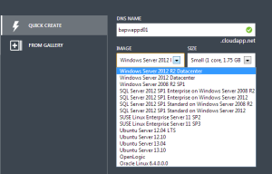 Azure VM Choices